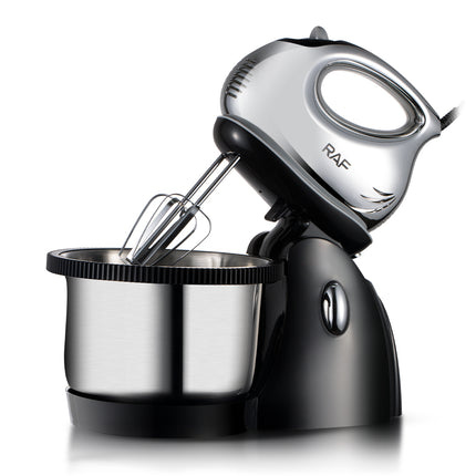 RAF Stand Mixer | 1000W | 2.5L Capacity | 3 Levels Speed | Stainless Steel Bowl