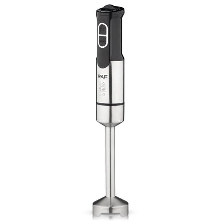 RAF Hand Blender - 800W, 4 Blades ABS 304, Stainless Steel Motor, Speed Control 220V-240V 50/60Hz H03VVH2-F, 2x0.5mm² Power Cord