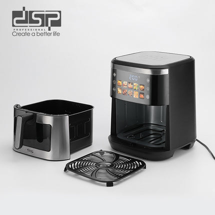 DSP 10L Digital Air Fryer with Dual Heating & 10 Preset Menus