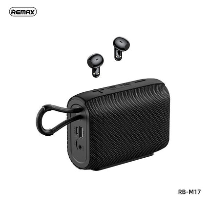 REMAX TUNER SERIES PORTABLE WIRELESS SPEAKER (WITH TWS EARBUDS)