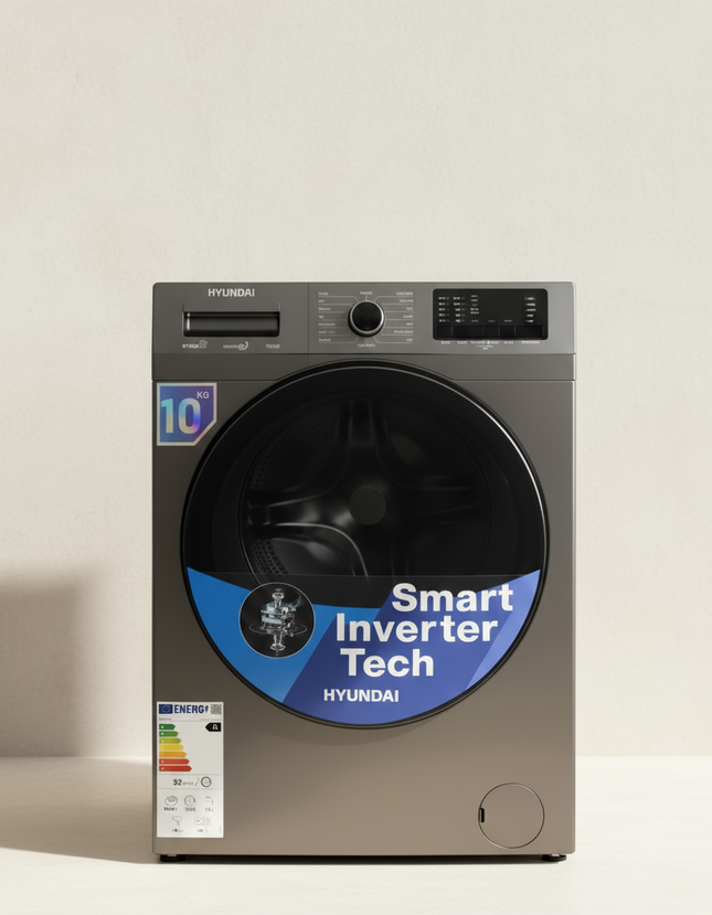 HYUNDAI WASHER 10KGS CAPACITY 1200RPM