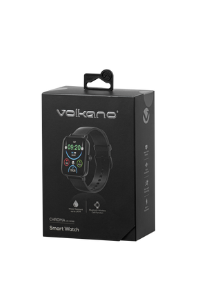 Volkano Chroma Series Smartwatch with black strap