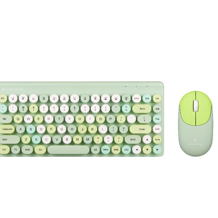 Volkano Paradigm Series Mouse and Keyboard combo - Mint | Pink