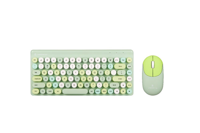 Volkano Paradigm Series Mouse and Keyboard combo - Mint | Pink