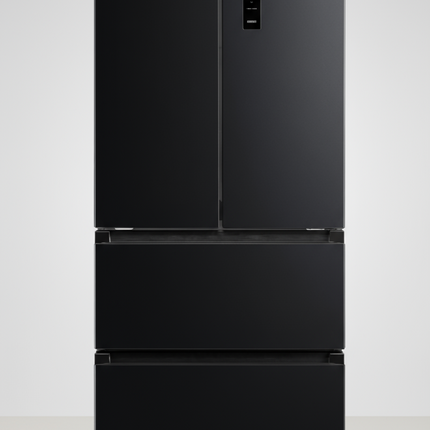 AVG American Style French Door Fridge Freezer with Double Drawer Freezer – Inox Finish