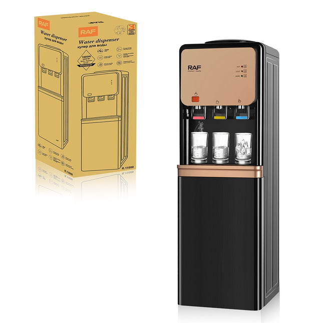 RAF Water Dispenser | Large Cabinet | Strong Durable | Energy Saving | Hot and Cold Water Function 1600W