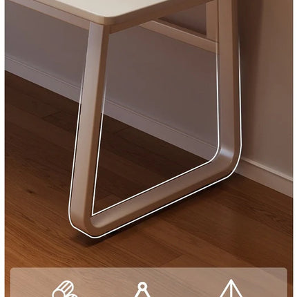 Modern Home Office Desk with Metal Frame - Professional Workspace Solution