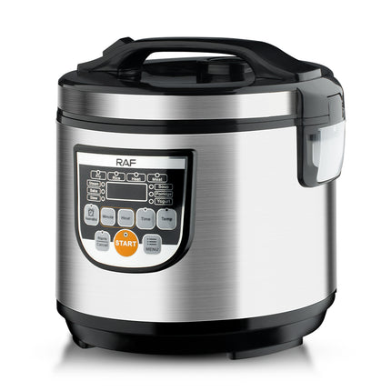 RAF 5L Electric Rice Cooker | Multi-Function Menu | Constant Temperature | 24-Hour Appointment Feature