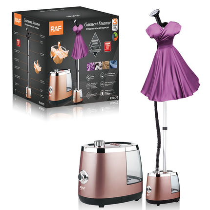 RAF Garment Steamer | 2000W | 3.5L Water Tank Capacity | Temperature Control | Continuous Large Steam