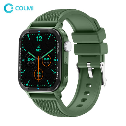 COLMI M41 Smart Watch |1.9” HD Screen | Rotary Button | Bluetooth Call | Calculator Function | Voice Assistant | IP67 Waterproof | up to 7 days Battery Life | Multiple Sports modes | Smart Notifications Reminder