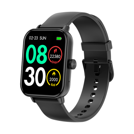 Volkano Chroma Series Smartwatch with black strap