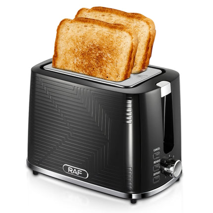 RAF 2 Slice Toaster | 750-900W | Fast and Time Saving | Easy To Clean | Card Slot Design