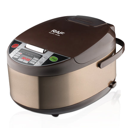 RAF Rice Cooker 5L Capacity | 700W | Non-Stick Coated | Multi-Function Menu