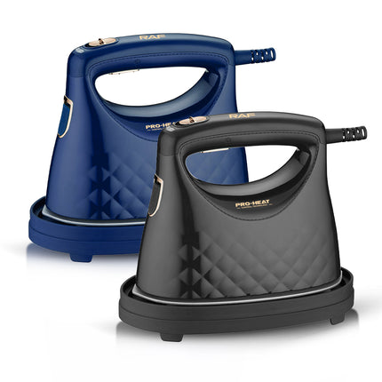 RAF Electric Steam Iron | 2100W | Vertical Steaming | Ceramic Soleplate | Temperature control