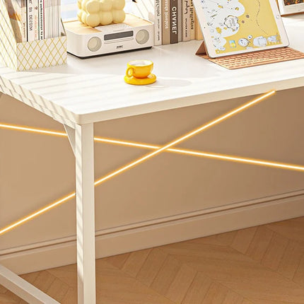 L-Shaped Corner Desk with Storage Rack - Maximize Your Home Office