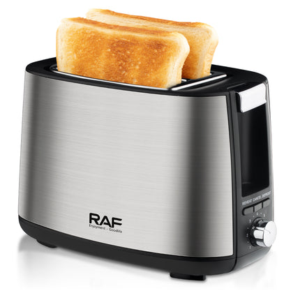 RAF 2 Slice Toaster | 750W | Fast and Tome Saving | Card Slot Design | Easy To Clean