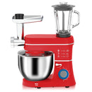 RAF Multifunctional Stand Mixer - 1400W Power, 10L Capacity, Includes Egg Cage, Cast Aluminium Hook, and More.