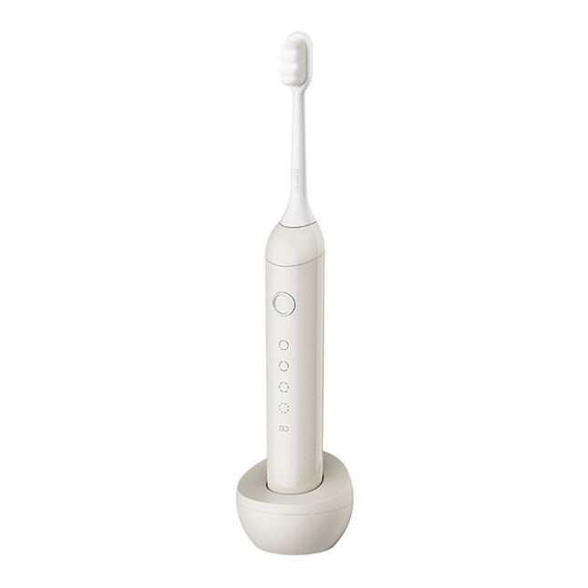 REMAX Electric Toothbrush with Mag-Lev Motor, Nano-Bristle Brush Heads, IPX7 Waterproof, 500mAh Battery, and 4 Modes - 2