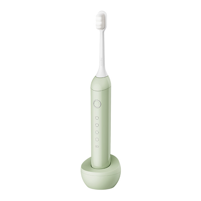 REMAX Electric Toothbrush with Mag-Lev Motor, Nano-Bristle Brush Heads, IPX7 Waterproof, 500mAh Battery, and 4 Modes