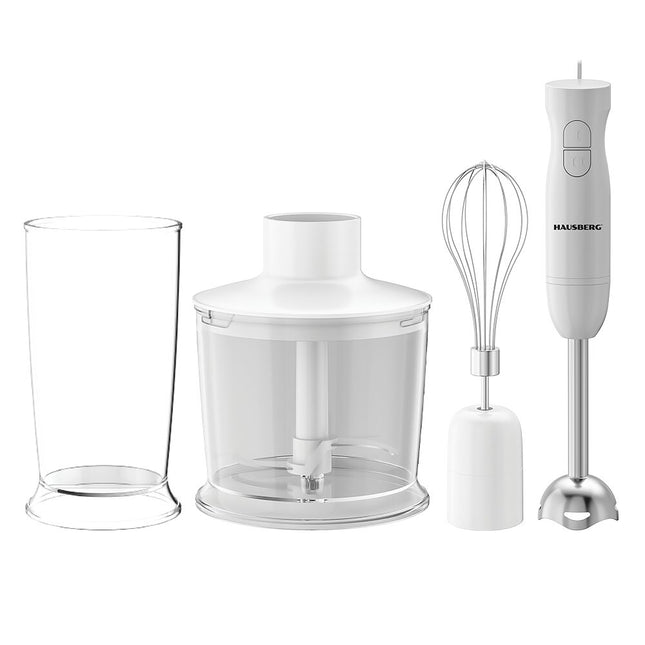 HAUSBERG 3-in-1 ELECTRIC BLENDER SET WITH JAR