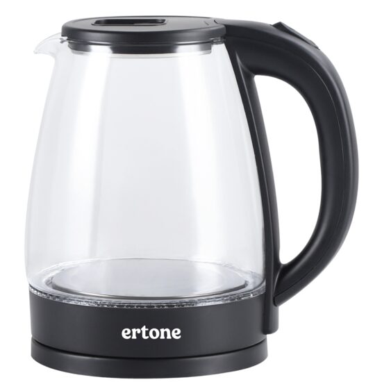ERTONE ERT946 Glass Electric Kettle | 1.8L | 1500W | LED Illumination | Auto Shut-Off