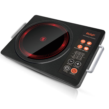 RAF Infrared Cooker | 3500W | Crystal Plate | Key Control |Simple Operation | Large Firepowr | Pattern Cooking