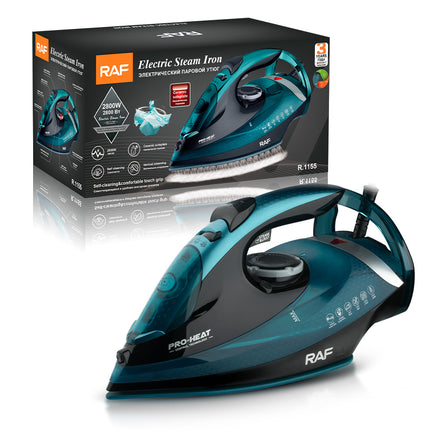 RAF Electric Steam Iron | 2800W | Vertical Steaming | Ceramic Soleplate | Self Cleaning