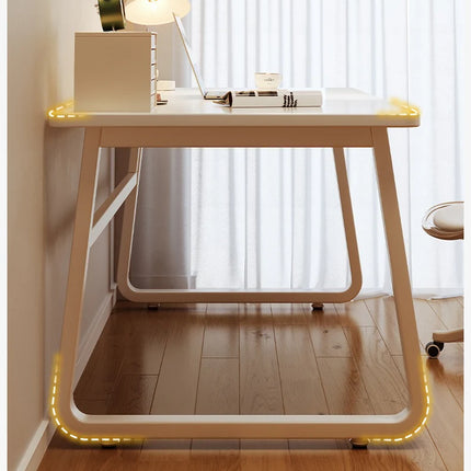 Modern Home Office Desk with Metal Frame - Professional Workspace Solution