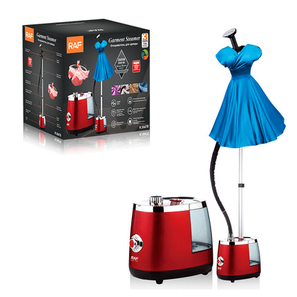 RAF Garment Steamer | 2000W | 3.5L Water Tank Capacity | Temperature Control | Continuous Large Steam
