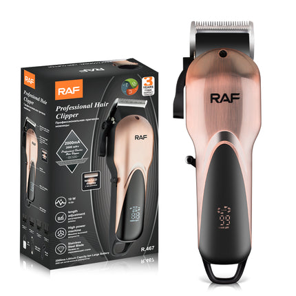 RAF Professional Electric Hair Clipper 10W | length Adjustment | Haigh Power Machine | Stainless Steel Blade