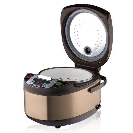 RAF Rice Cooker 5L Capacity | 700W | Non-Stick Coated | Multi-Function Menu