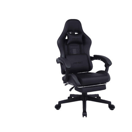 Dowinx Computer Gaming Office Chair | Adjustable Headrest | Massage Function for Waist Cushion | Supports up to 150KGS | PVC leather | steel frame