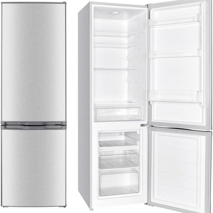 Geratek Valdez Fridge Freezer Combination 268 Liter Freestanding LED Interior Lighting | 178 cm | [Energy Class E]