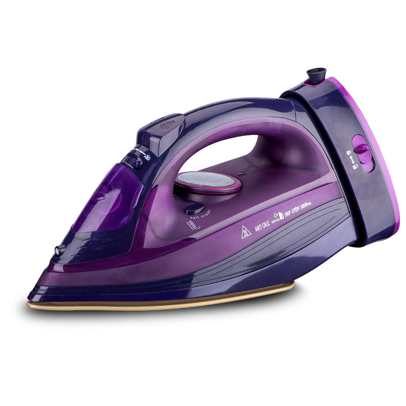 RAF Cordless Electric Iron | 2400W | Ceramic bottom plate | Ceramic Chassis | Automatic Cleaning | Anti-drop Function | 3 Years Warranty