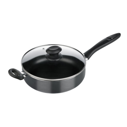 Tescoma Deep Frying Pan PRESTO with Cover, ø28 cm | Non-stick Coating | Overcooking Protection