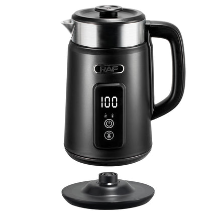 RAF Electric Kettle | 1850-2200W | Rapid Boiling | BPA Free | Lead Lamp | 360 Swivel Base| 3 years warranty