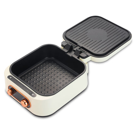 RAF 3-in-1 Hot Pot Grill | 1800W | Double Pan Frying | Deepen The Design | independent temperature control | Nonstick Coating