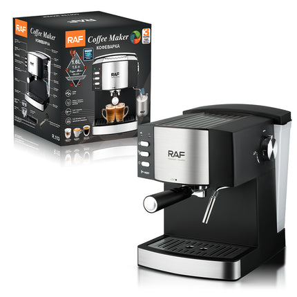 RAF Coffee Maker | 850 W Motor Power | 1.5L Capacity | 15 Bar Pressure