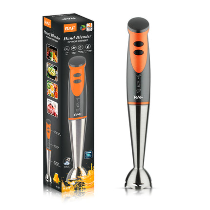 RAF Hand Blender | 800W | ABS Plastic Body | 1.2-Meter Power Cord | Two Round Plugs