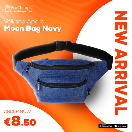 Volkano Apollo Moon Bag Navy