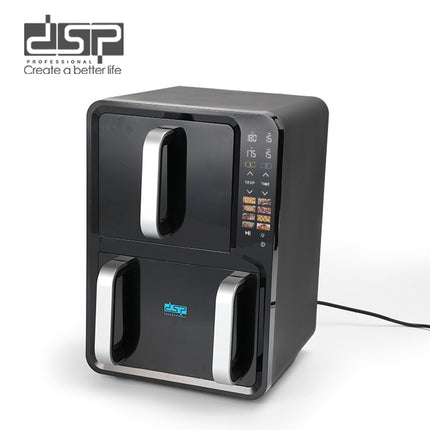 DSP Dual Basket Air Fryer 5L+7L Vertical Design with 8 Presets