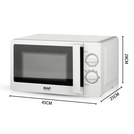 RAF Microwave Oven | 20L Large Capacity | 800W Speed Heating Power | Easy To Clean