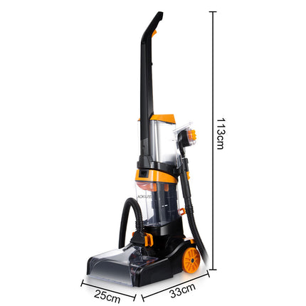 RAF 3-IN-1 Carpet Washer | 800W | Temperature Control | 1350ml Clean Water Tank Capacity | 1250ml Waste Water Tank Capacity