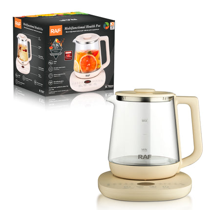 RAF Multifunctional Health Pot | 800W | 1.5L Capacity | Temperature Control |20 Major Smart Menu
