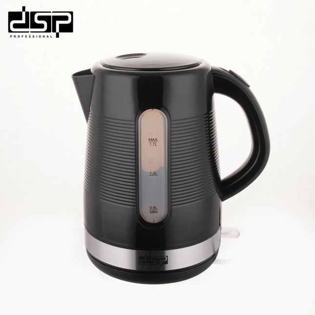 DSP 1.7L Cordless Electric Kettle 2200W with One-Button Cover