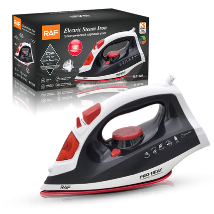 Electric Steam Iron | 2600W | Ceramic Soleplate | Water Spray | Vertical Steaming | 3 Years Warranty