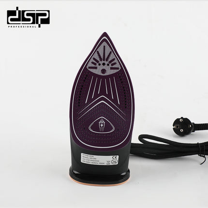 DSP 1600W Steam Iron with Ceramic Plate & Overheating Protection