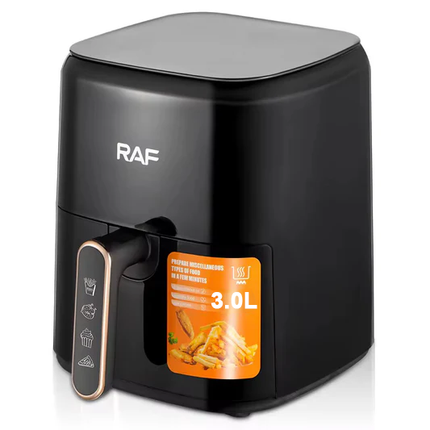 RAF Air Fryer 3L  | 1500W with Temperature Control and Multi-Purpose Functionality