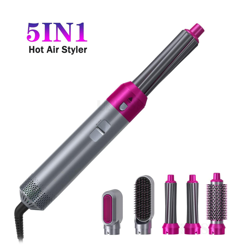 RAF Ceramic Coating Air wrap Hair Dryer Brush | 3 Heat Level Settings | 125 Degrees Temperature | 360° Swivel Cord | Ideal for Efficiently Drying and Styling Hair