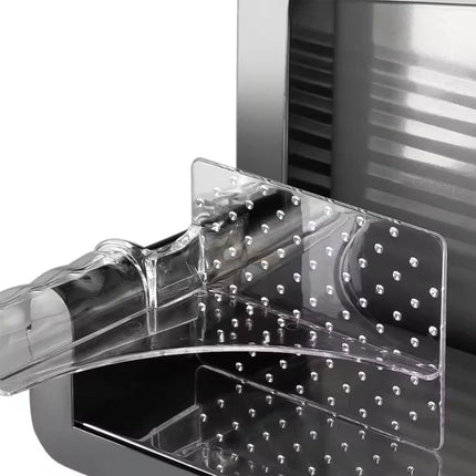 RAF Electric Food Slicer | Stainless Steel Blade | Anti-skid Stand | Tool Free Removal Of Blade